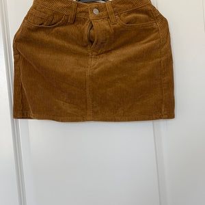 PacSun corduroy skirt size 2